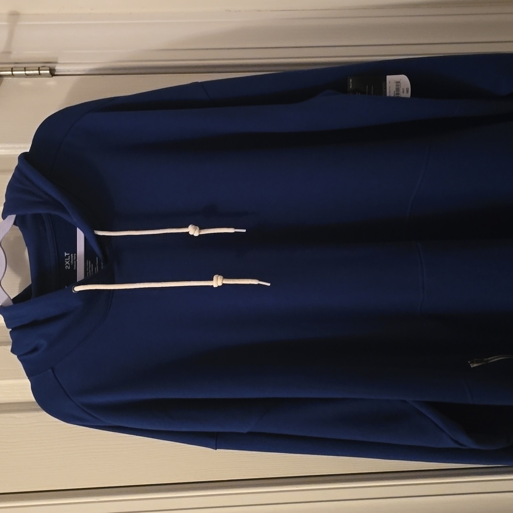 XERSION BRAND MEN'S BIG & TALL WARM BLUE PULLOVER HOODIE SIZE 2XLT